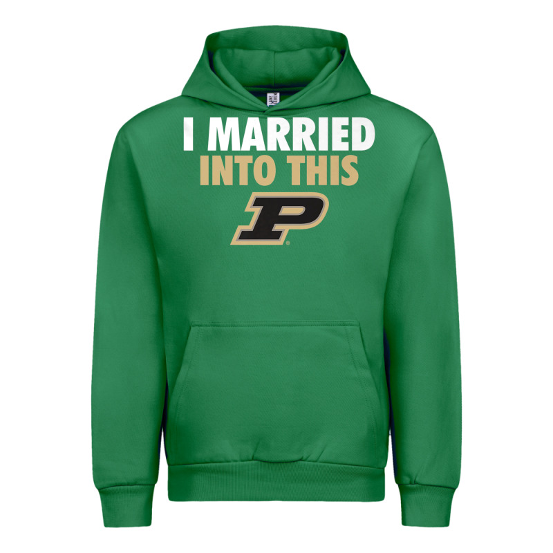 Purdue Boilermakers Married Into This - Apparel Urban Hoodie by ArtMosaic | Teevron