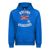 Cobalt rebel MC supporter Urban Hoodie - ArtMosaic