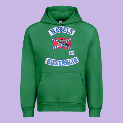 Rebel Mc Supporter Urban Hoodie Designed By Artmosaic