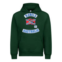 Forest Green rebel MC supporter Urban Hoodie - ArtMosaic