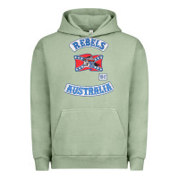 Pigment Oil Green rebel MC supporter Urban Hoodie - ArtMosaic