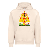 Sandshell duck rubber duck christmas tree duckie and quack christmas 123 Urban Hoodie - ArtMosaic