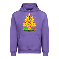 Tulip duck rubber duck christmas tree duckie and quack christmas 123 Urban Hoodie - ArtMosaic