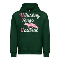 Forest Green whiskey tango foxtrot military womens fun wtf quote t shirt Urban Hoodie - ArtMosaic
