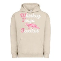Pigment French Oak whiskey tango foxtrot military womens fun wtf quote t shirt Urban Hoodie - ArtMosaic