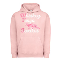 Pigment Salmon whiskey tango foxtrot military womens fun wtf quote t shirt Urban Hoodie - ArtMosaic