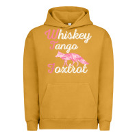 Pigment Peanut Butter whiskey tango foxtrot military womens fun wtf quote t shirt Urban Hoodie - ArtMosaic