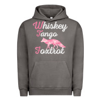 Pigment Tornado whiskey tango foxtrot military womens fun wtf quote t shirt Urban Hoodie - ArtMosaic