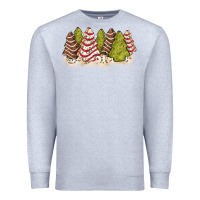 Heather Grey little debbie tree cakes Premium Sweatshirt - JahusDesignShop