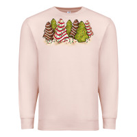 Pale Pink little debbie tree cakes Premium Sweatshirt - JahusDesignShop