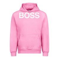 Fuchsia Pink boss premium Urban Hoodie - ArtMosaic
