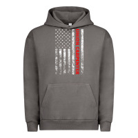 Pigment Tornado Union Carpenter With A Vintage American Flag For Fans Urban Hoodie - ArtMosaic
