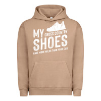 Pigment Burro cross country running   xc run runner pullover hoodie Urban Hoodie - ArtMosaic