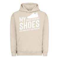 Pigment French Oak cross country running   xc run runner pullover hoodie Urban Hoodie - ArtMosaic