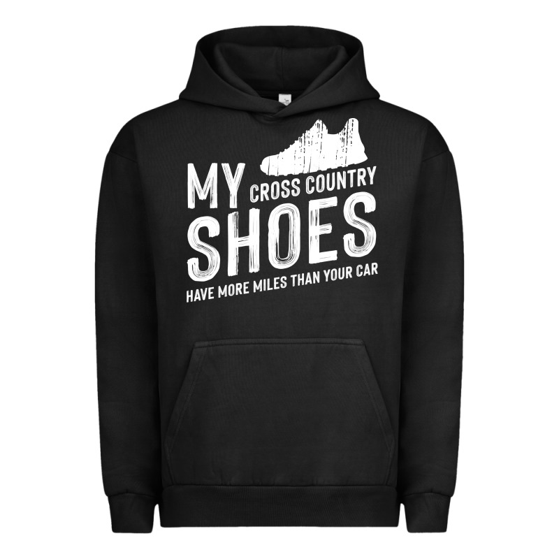 Cross Country Running   Xc Run Runner Pullover Hoodie Urban Hoodie by ArtMosaic | Teevron