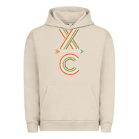 Pigment French Oak X-Country Design For Cross Country Runners and Coaches Urban Hoodie - ArtMosaic