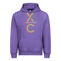 Tulip X-Country Design For Cross Country Runners and Coaches Urban Hoodie - ArtMosaic