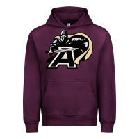 Mauve Wine army black knights Urban Hoodie - ArtMosaic