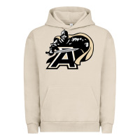 Pigment French Oak army black knights Urban Hoodie - ArtMosaic