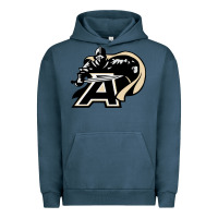 Pigment Midnight Navy army black knights Urban Hoodie - ArtMosaic