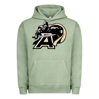 Pigment Oil Green army black knights Urban Hoodie - ArtMosaic