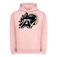 Pigment Salmon army black knights Urban Hoodie - ArtMosaic