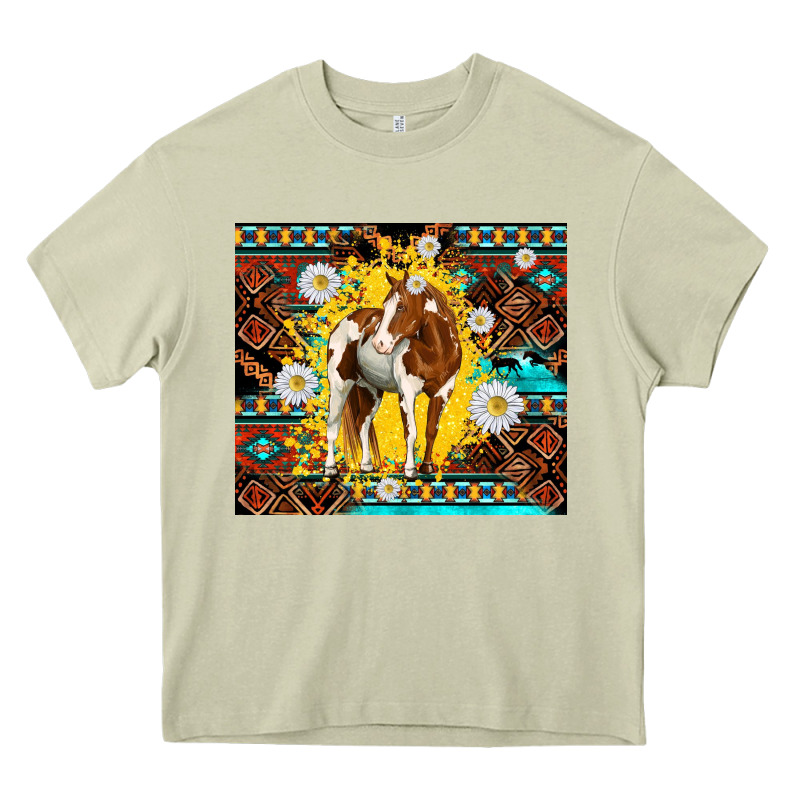 Aztec Tribal Horse Heavy Core Tee by TumblerDesignByShophia | Teevron