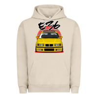 Pigment French Oak Yellow E36 Urban Hoodie - ArtMosaic