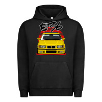 Pigment Black Yellow E36 Urban Hoodie - ArtMosaic