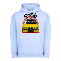 Pigment Grape Ice Yellow E36 Urban Hoodie - ArtMosaic