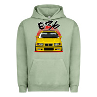 Pigment Oil Green Yellow E36 Urban Hoodie - ArtMosaic