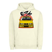 Pigment Pistachio Yellow E36 Urban Hoodie - ArtMosaic