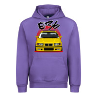 Tulip Yellow E36 Urban Hoodie - ArtMosaic
