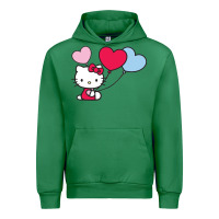 Emerald kitty Urban Hoodie - ArtMosaic