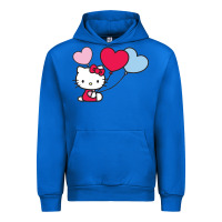 Cobalt kitty Urban Hoodie - ArtMosaic