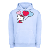 Pigment Grape Ice kitty Urban Hoodie - ArtMosaic