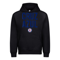 Black deportivo cruz azul t shirt Urban Hoodie - ArtMosaic
