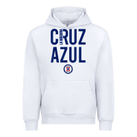 White deportivo cruz azul t shirt Urban Hoodie - ArtMosaic