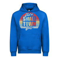Cobalt Limited Edition Retro Vintage Just A Small Town Girl Urban Hoodie - ArtMosaic