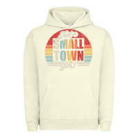 Pigment Pistachio Limited Edition Retro Vintage Just A Small Town Girl Urban Hoodie - ArtMosaic