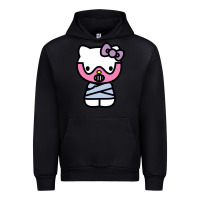 Black hell kitty cute devil Urban Hoodie - ArtMosaic