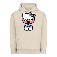 Pigment French Oak hell kitty cute devil Urban Hoodie - ArtMosaic