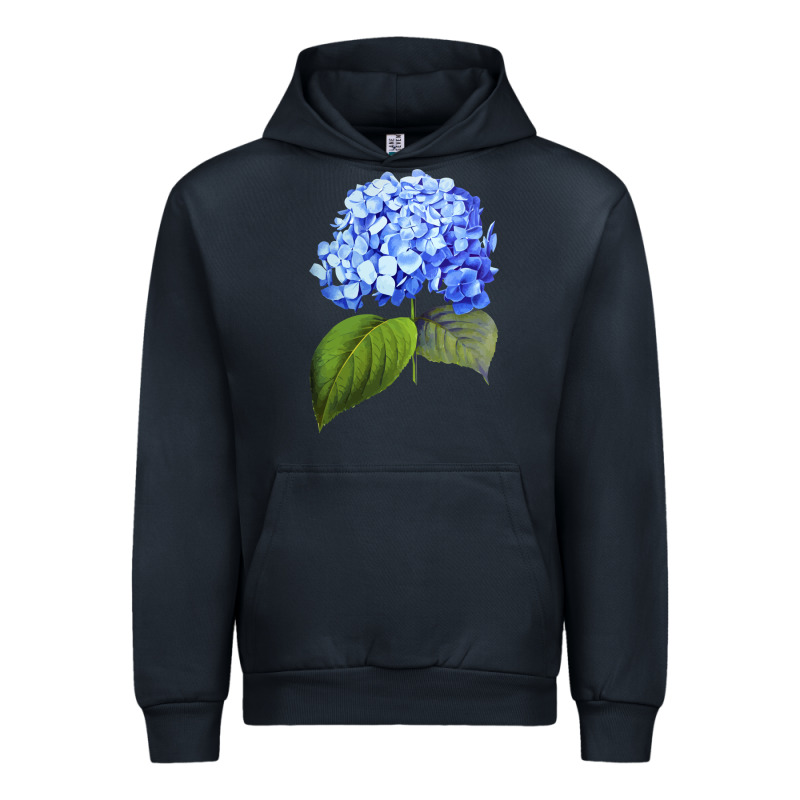 Blue  Hydrangea Urban Hoodie by ArtMosaic | Teevron