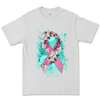 Dove Grey cancer ribbon Premium Tee - CowGirlArtShop