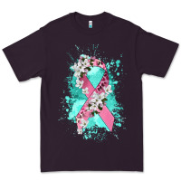 Plum cancer ribbon Premium Tee - CowGirlArtShop