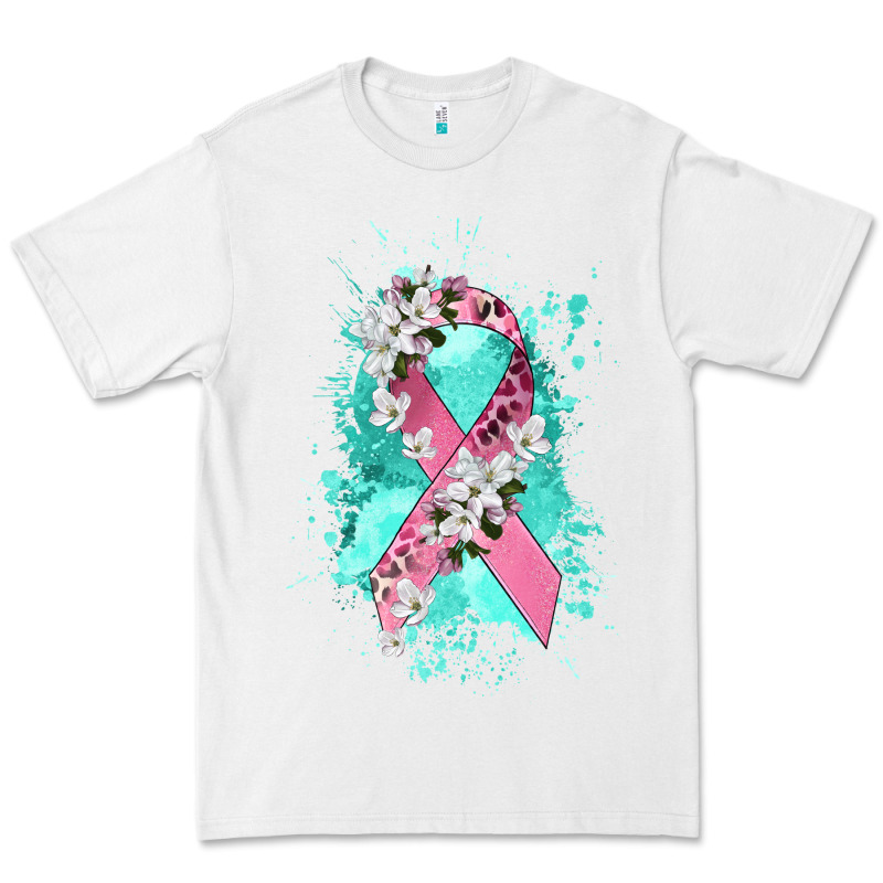 Cancer Ribbon Premium Tee by CowGirlArtShop | Teevron