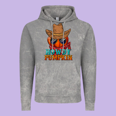 Howdy Pumpkin Vintage Hoodie Designed By Bundleandbundleshop