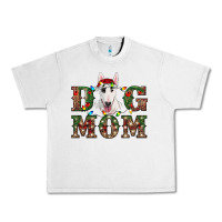 Lunar Rock Christmas Dog Mom Bull Terrier Urban Heavy Tee - RanaPortraitStore