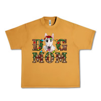 Peanut Butter Christmas Dog Mom Bull Terrier Urban Heavy Tee - RanaPortraitStore