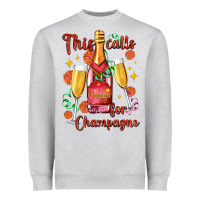 Heather Grey this calls for champagne Heavyweight Sweatshirt - AdoDesignShop